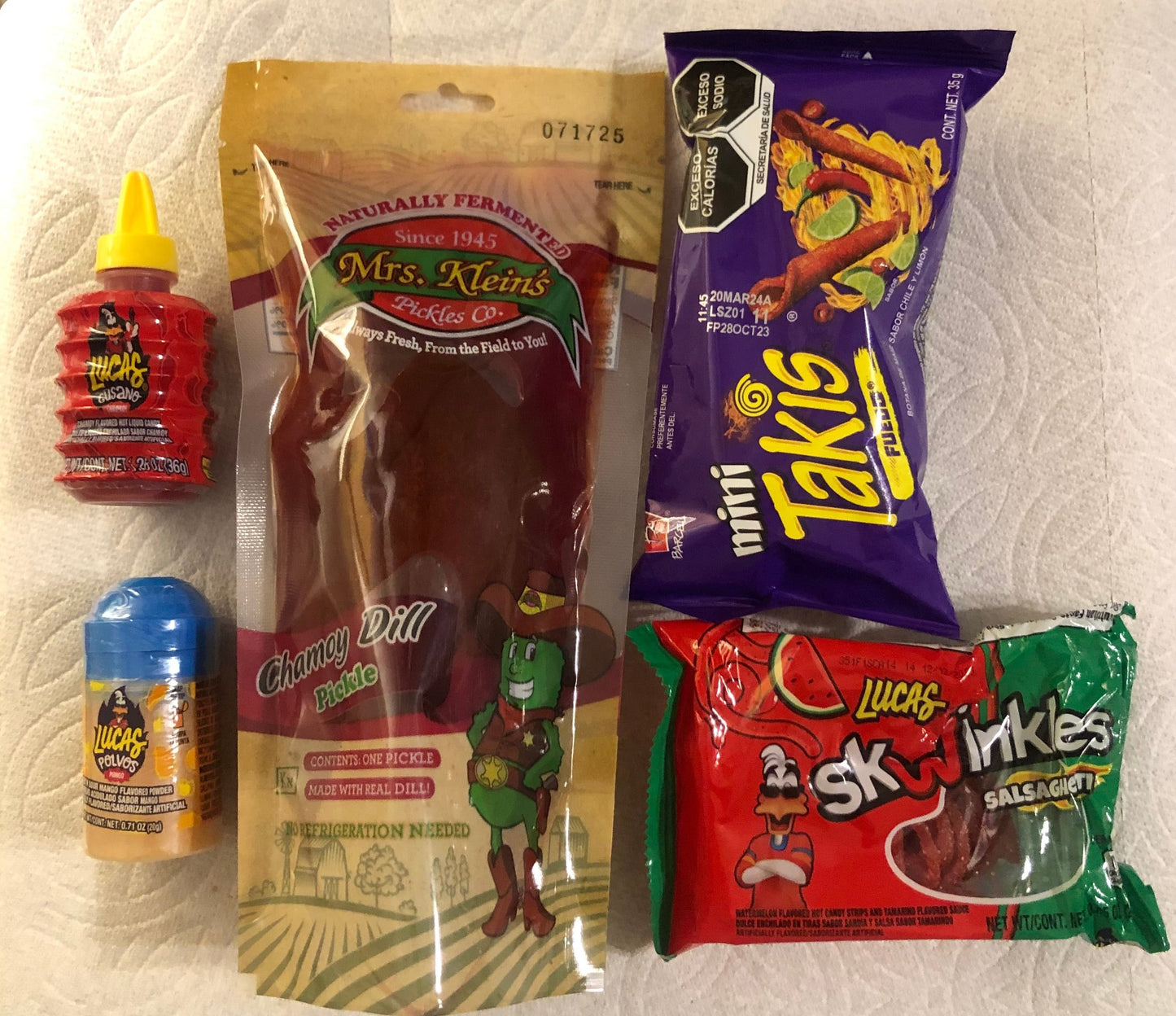 KIT DEL PEPINILLO CON CHAMOY